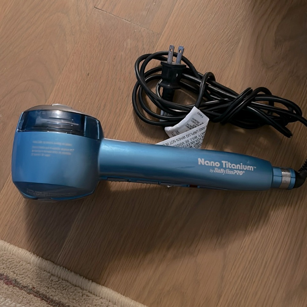 BaBylissPro Nano Titanium Steam Curler